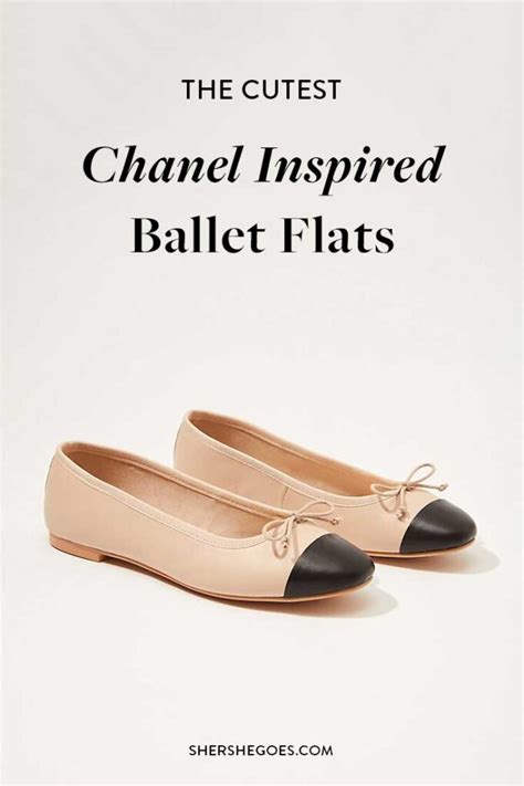 chanel like flats